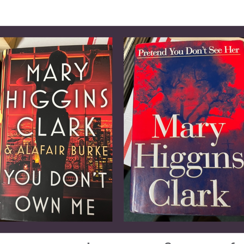 Mary Higgins Clark Hardcover Bundle